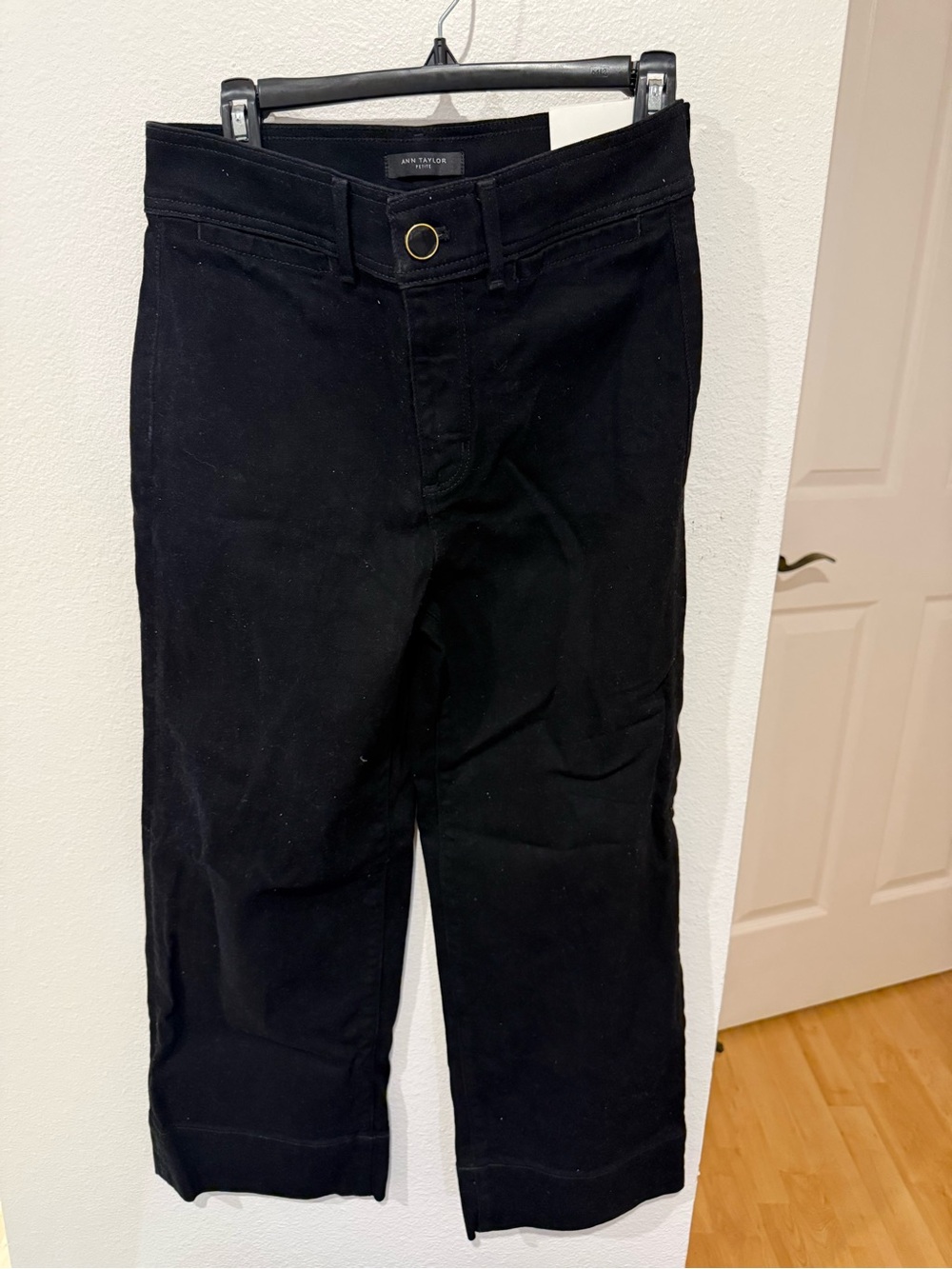 Ann Taylor High Rise Wide Leg Jeans